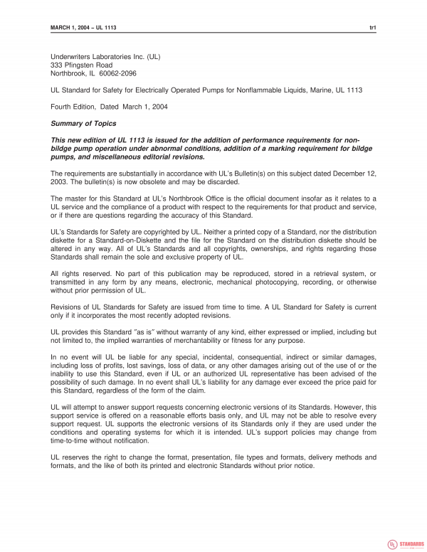 UL 1113 PDF